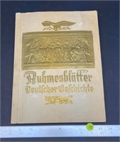 German Book - Ruhmesblatter Deutlcher Gelchiechte