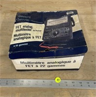 FET Analog Multi-tester (unknown working