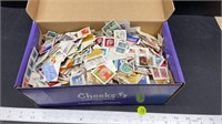 Shoebox of Old Stamps