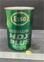 1L Esso HDX Plus 10W-30 Oil, Full.  NO SHIPPING