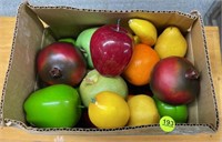 Assortment of Plastic Fruit.  NO SHIPPING