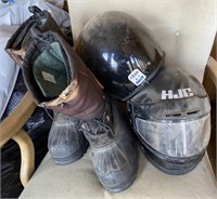 Boots & Helmets