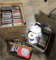 Lg. Assortment Of CD’s & Cassette Tapes.