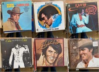 Elvis Vinyl Collection w/ 45's