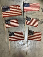 6-48 Star United States Flags.