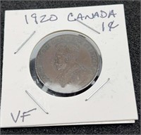 1920 CANADÁ 1 ¢ V.F.