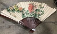 Large Decorative Fan.