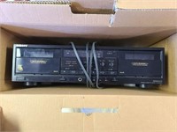 Sony Stereo Double Cassette Deck TC-WR520