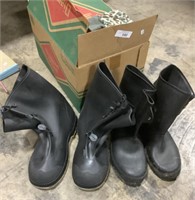 Vintage Men’s Rubber Boots Size 14.