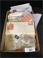 Collection Of Stamps.