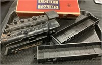 Lionel Engines & Open Freight Cars.