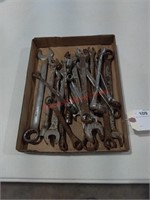 Box Lot Of Misc Wrenches