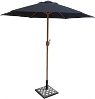 NEW $110 (8ft) Black Patio Umbrella