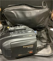 Panasonic Palmcorder & Case.