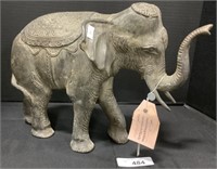 Bronze Vintage Thailand Elephant Sculpture.