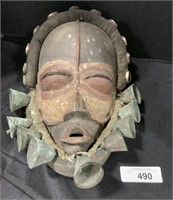 African Tribal Oceanic Mask.