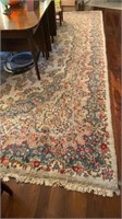 Large oriental dining room carpet rug, full size