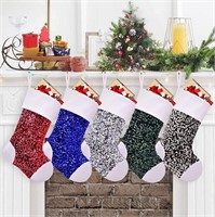 Sequin Christmas Stockings