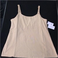 Ladies clothes Pearl Tan nursing tank top size M