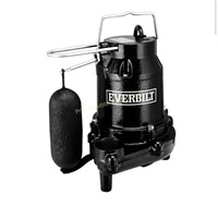 Everbilt $314 Retail 3/4 HP Sump Pump, Pro Snap