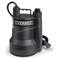 Everbilt $115 Retail 1/6 HP Utility Pump,