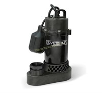 Everbilt $144 Retail 1/3 HP Aluminum Sump Pump