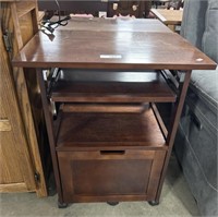 Wooden Computer Desk.