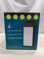 Naturally Solar Post Accent Lights 4 Pack