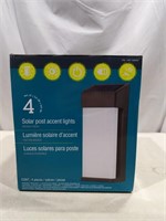 Naturally Solar Post Accent Lights 4 Pack