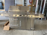 Jenn Aire Stainless LP Grill 78x25x48