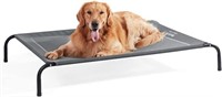 NEW Large Elevated Dog Bed - grey