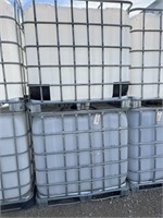 (2) 275 Gal Food Grade Tote, Cleaned, No Stains