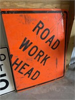 Partial Road Work Sign 36x48