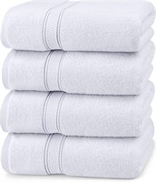 NEW $41 (27”x54”) 4pk Premium Bath Towels