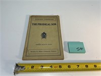 1925 The Prodigal Son Play Book