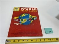 Vtg World Stamp Book