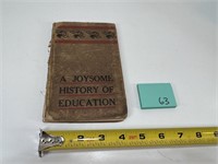 1910 Book A Joysome History of Education