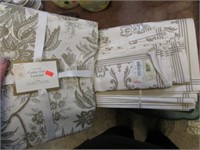 TABLE CLOTH, PLACEMATS & NAPKINS