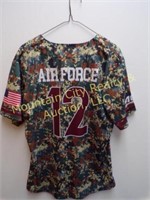VT Military Jersey #12 Air Force