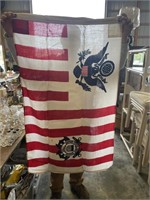 Vintage Us coast guard flag