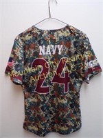 VT Military Jersey #24 Navy