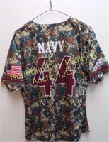 VT Military Jersey #44 Navy