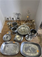 Pewter & misc items