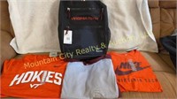 VT Nike Backpack & 3 Nike Shirts
