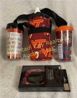 Lot of  Hokie Drinking Cups