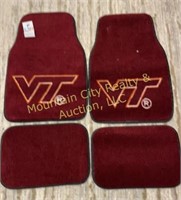 Set of Virginia Tech Floormats