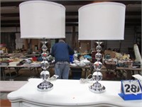 PAIR-- TABLE LAMPS