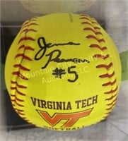 Autographed VT Softball - #5 - Jenna Pearson