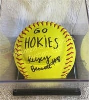 Autographed VT Softball - #8 - Kelsey Bennett