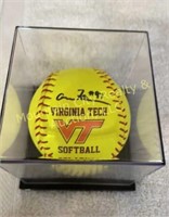 Autographed VT Softball - #97 - Cameron Fagan